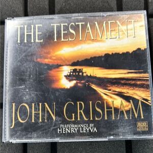 The Testament by John Grisham 5disc CD Audiobook Canada 1999 used like new